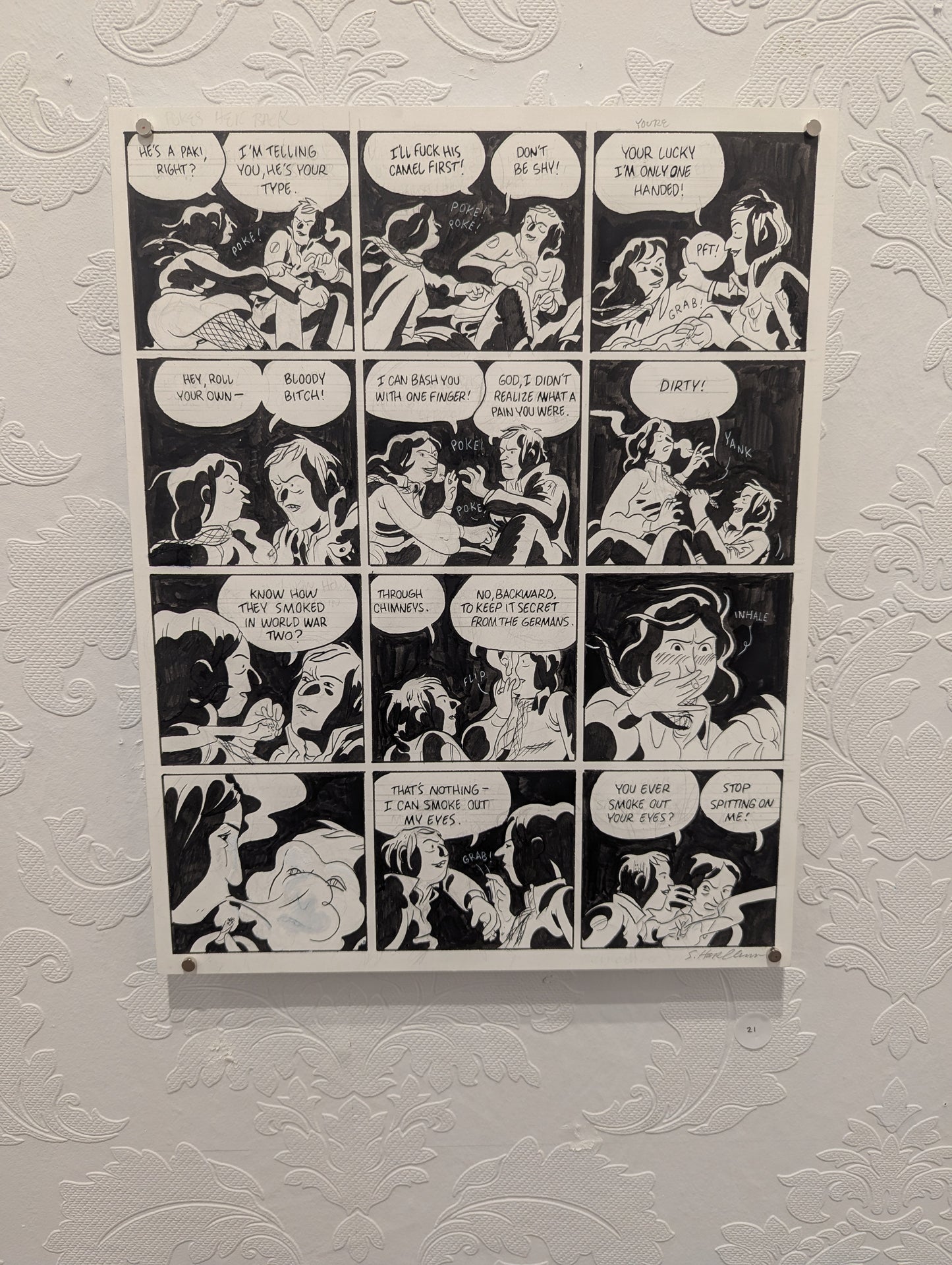 Sammy Harkham Original Page, No. 21