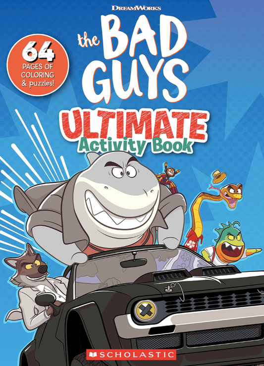 The Bad Guys Movie Activity Book