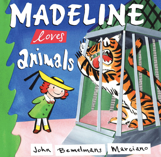 Madeline Loves Animals (Boardbook)