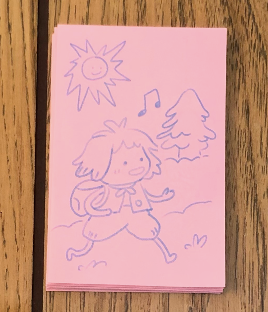 Foldable Zine by Angela An