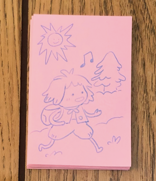 Foldable Zine by Angela An