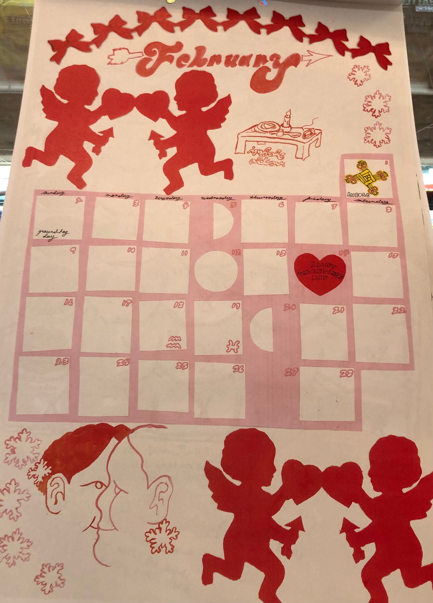 2025 Calendar by Indigo, Paige, and Inessa