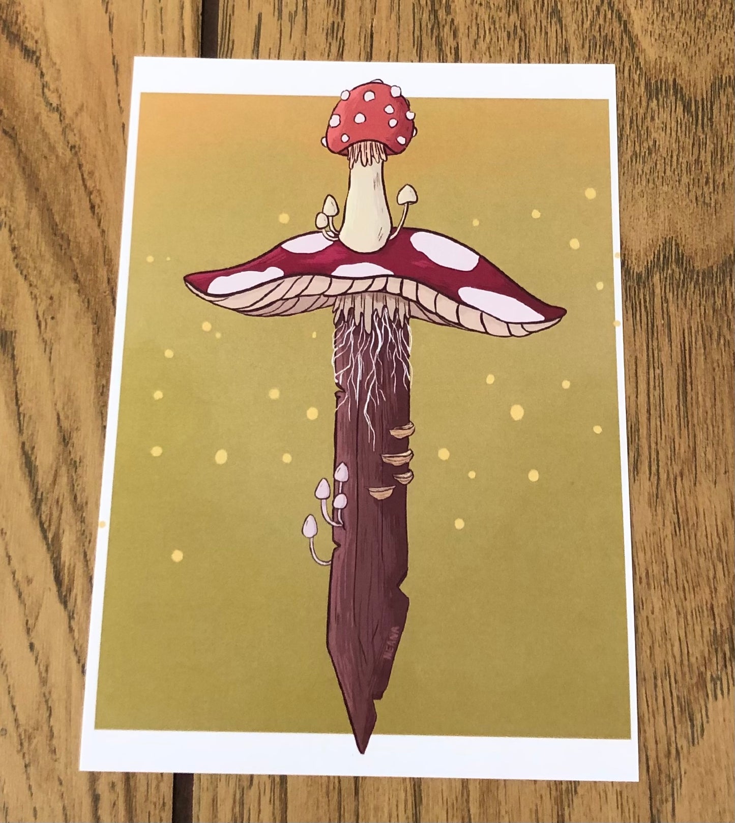 Neana Print - Mushroom Blade