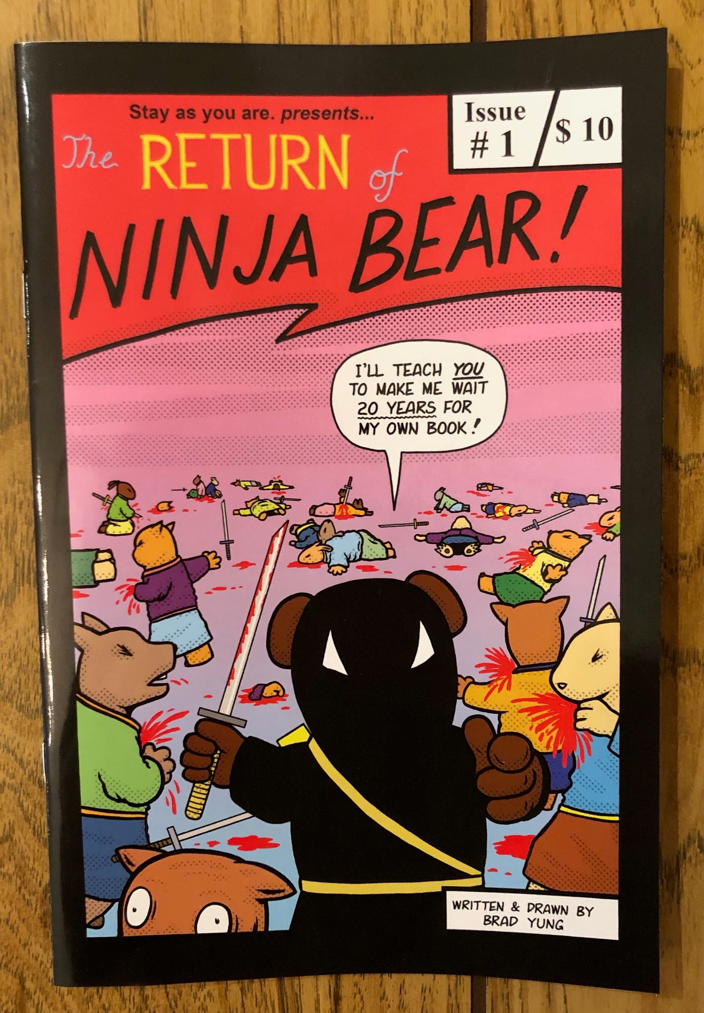 The Return of Ninja Bear! Issue #1