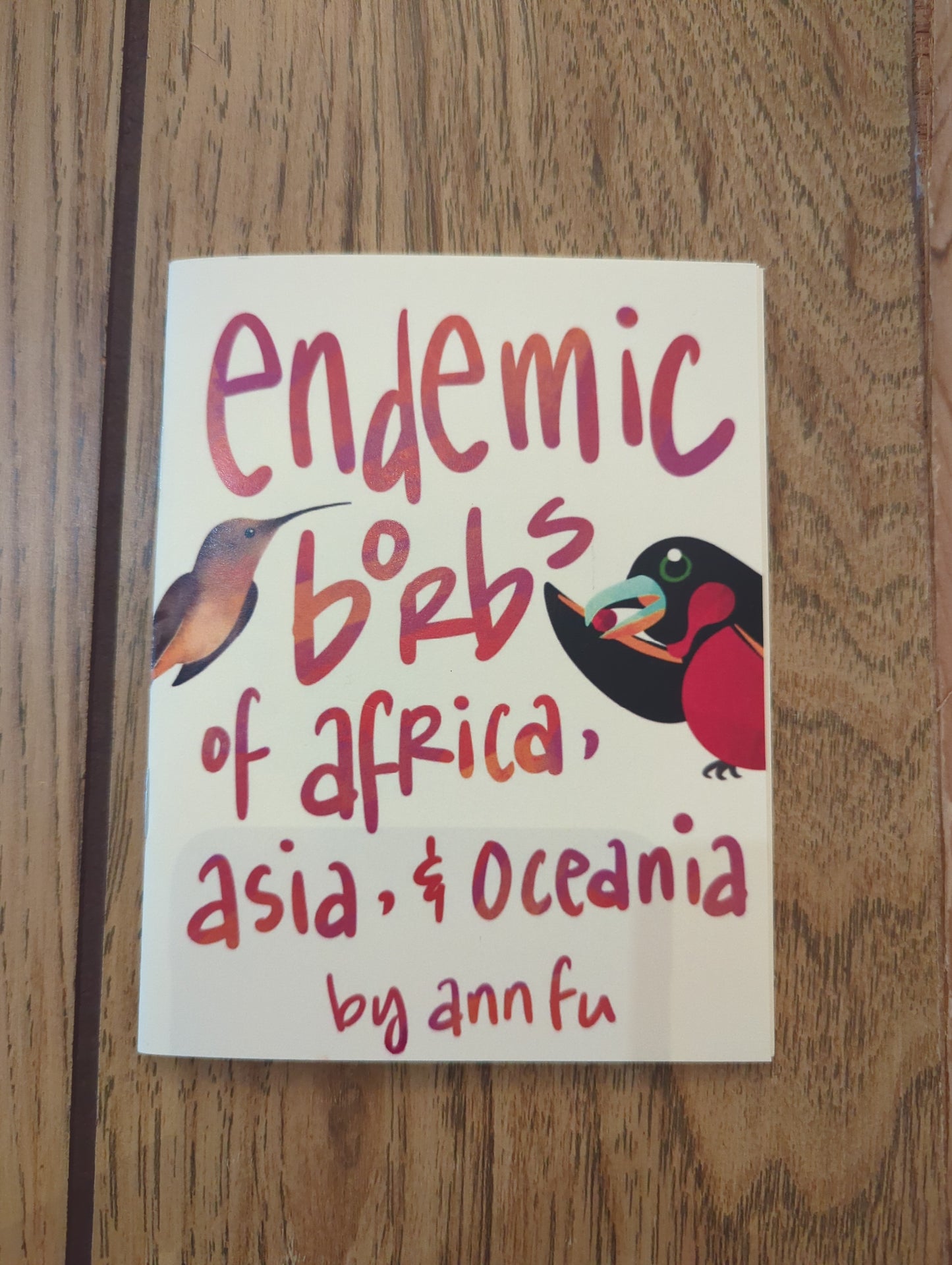 Endemic Borbs of Africa, Asia, & Oceania