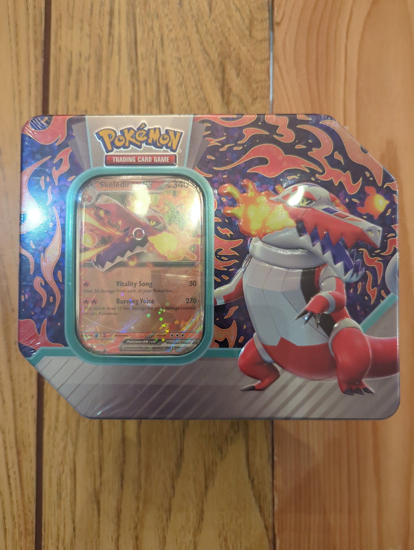 Pokemon TCG: Paldea Partners Tin (Skeledirge ex)