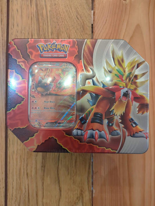 Pokemon TCG: Paradox Destinies Tin (Gouging Fire ex)