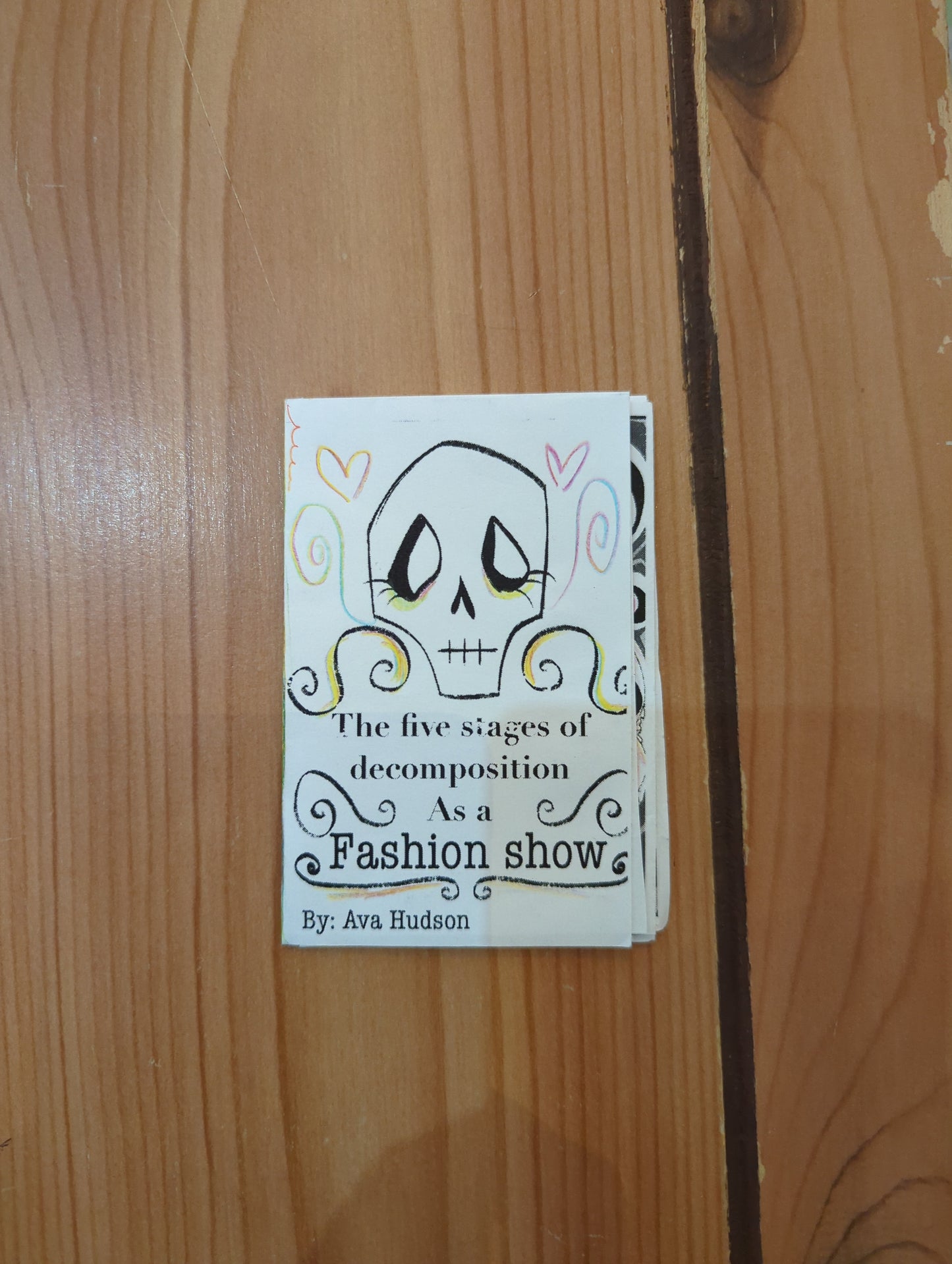 The five stages of decomposition As a Fashion Show