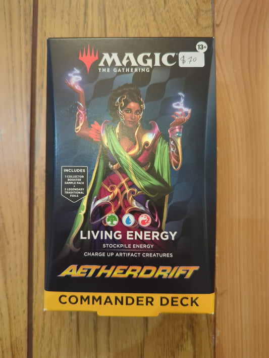 MTG: Aetherdrift Commander Deck - Living Energy