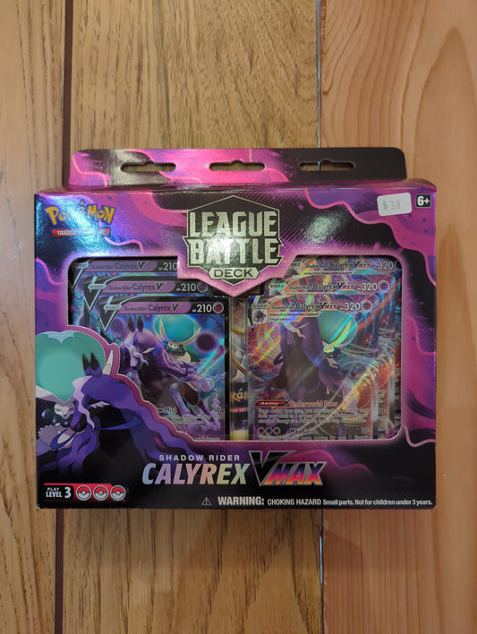 Pokemon TCG: Shadow Rider Calyrex VMAX League Battle Deck