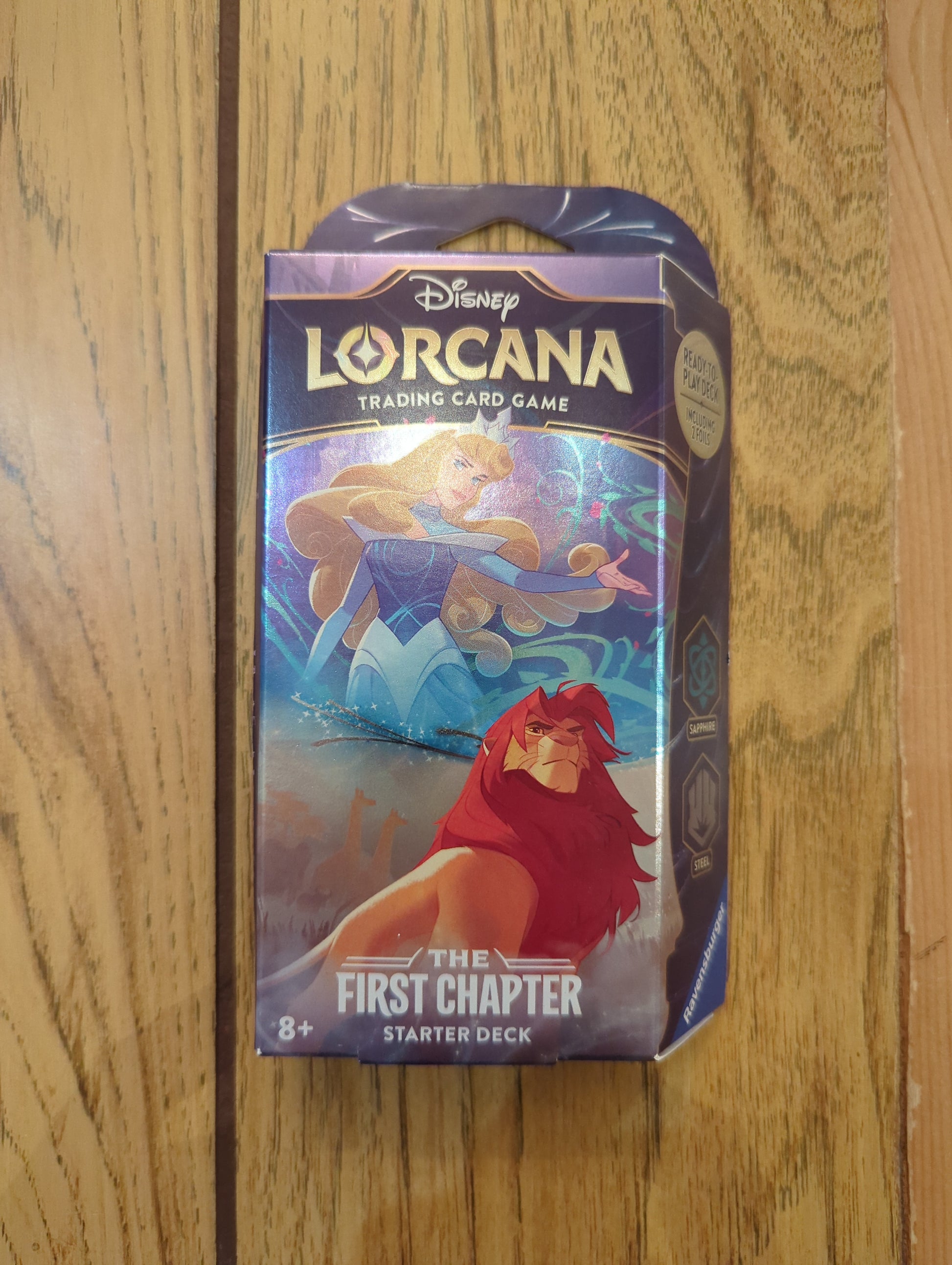 Disney Lorcana: The First Chapter Starter Deck - Sapphire/Steel Lucky's Books and Comics Disney Lorcana: The First Chapter Starter Deck - Sapphire/Steel Lucky's Books and Comics