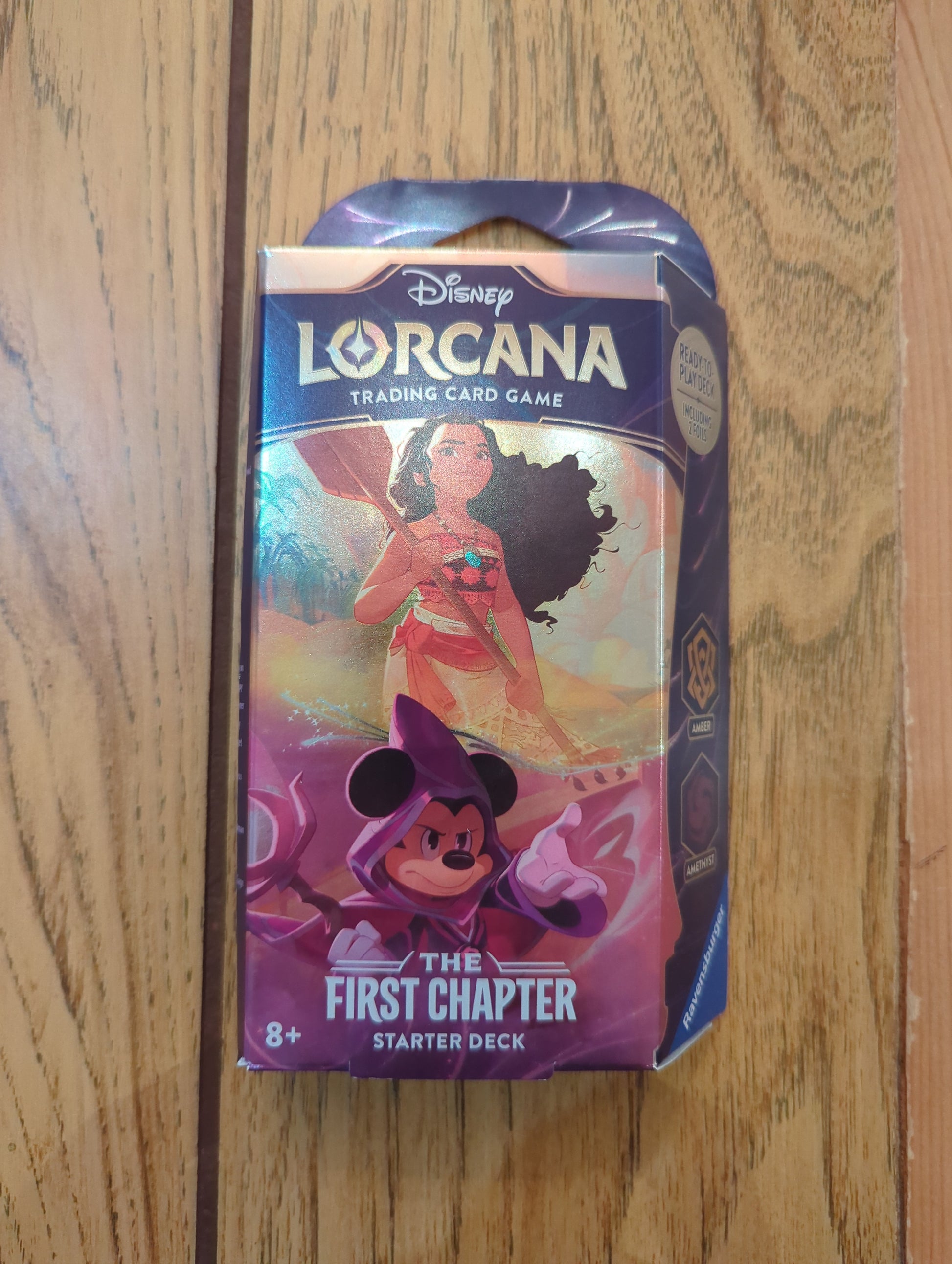 Disney Lorcana: The First Chapter Starter Deck - Amber/Amethyst Lucky's Books and Comics Disney Lorcana: The First Chapter Starter Deck - Amber/Amethyst Lucky's Books and Comics