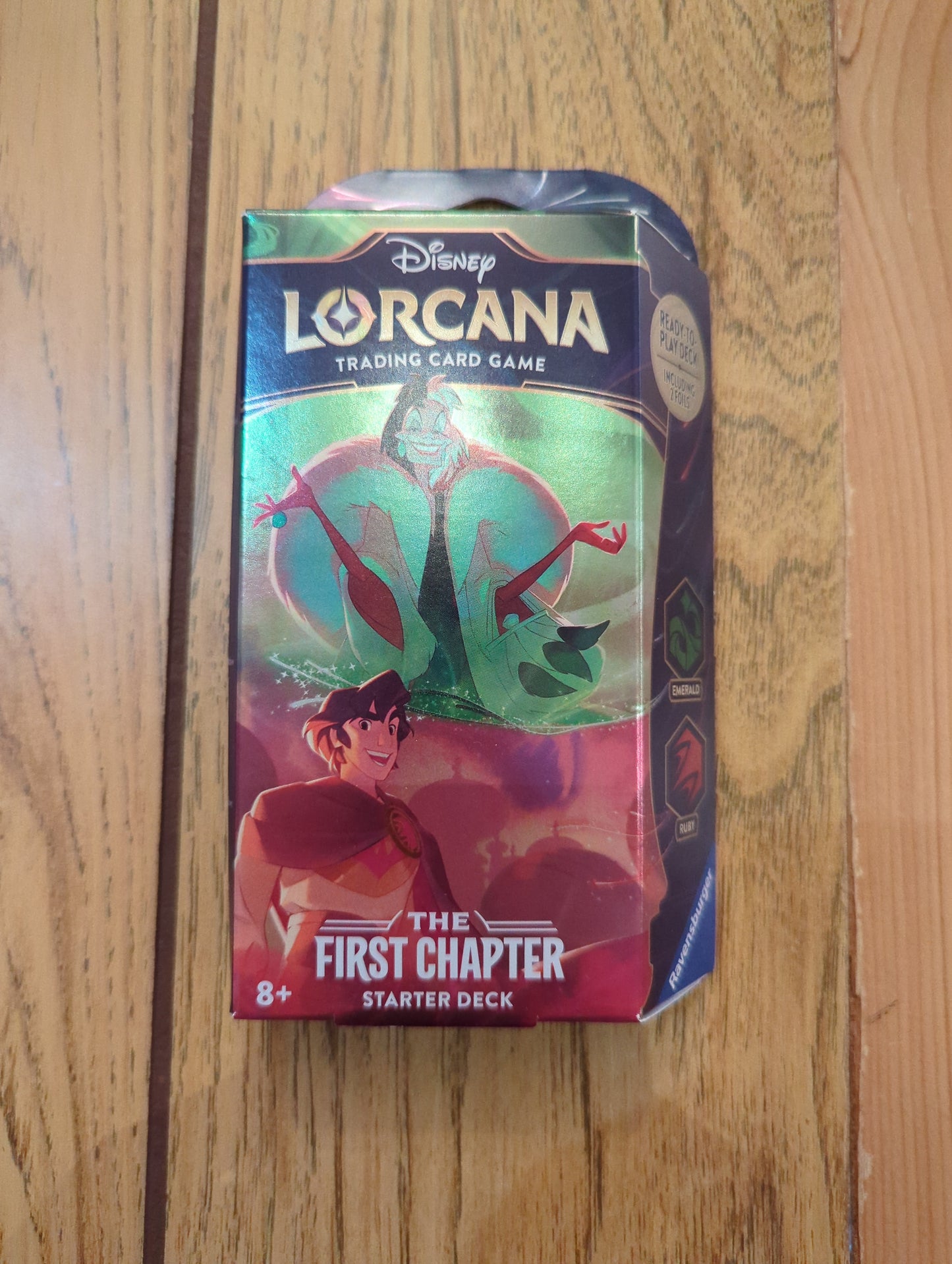 Disney Lorcana: The First Chapter Starter Deck - Emerald/Ruby