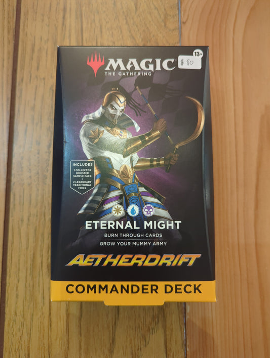 MTG: Aetherdrift Commander Deck - Eternal Might