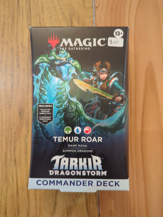 MTG: Tarkir Dragonstorm Commander Deck - Temur Roar