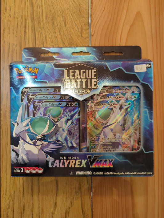 Pokemon TCG: Ice Rider Calyrex VMAX League Battle Deck