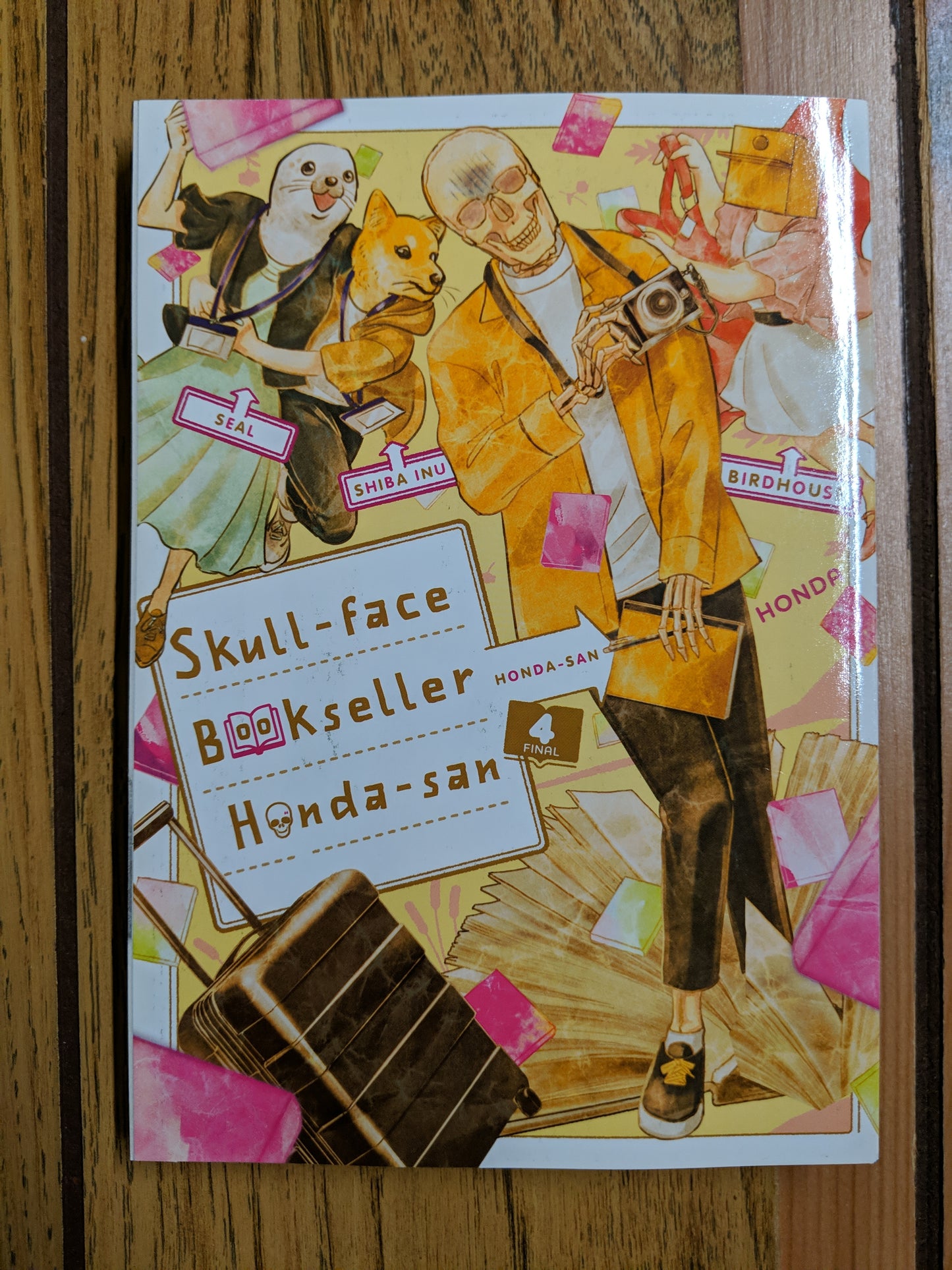Skull-face Bookseller Honda-san Vol 4