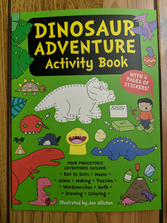 Dinosaur Adventure Activity Book