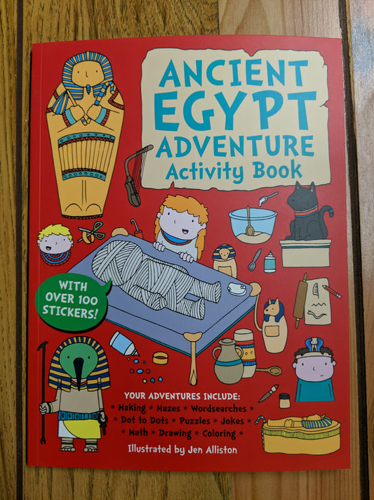 Ancient Egypt Adventure Activity Book