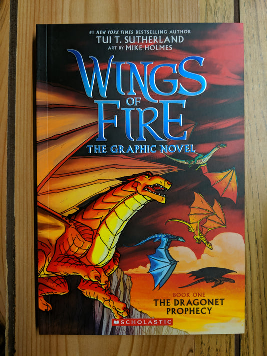 Wings of Fire Graphic Novel 1: The Dragonet Prophecy