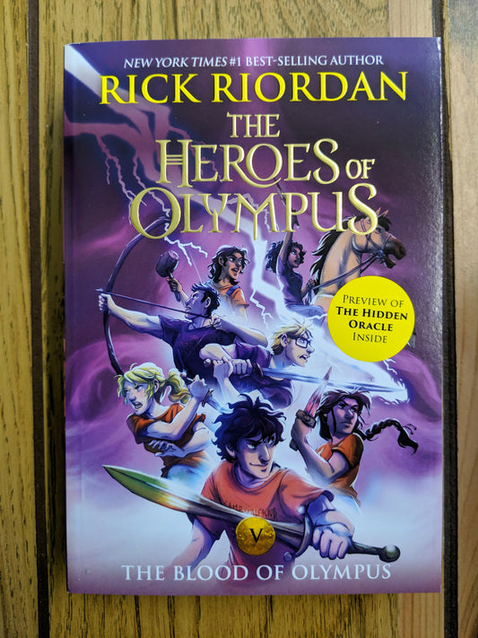 The Blood of Olympus (Heroes of Olympus Book 5)