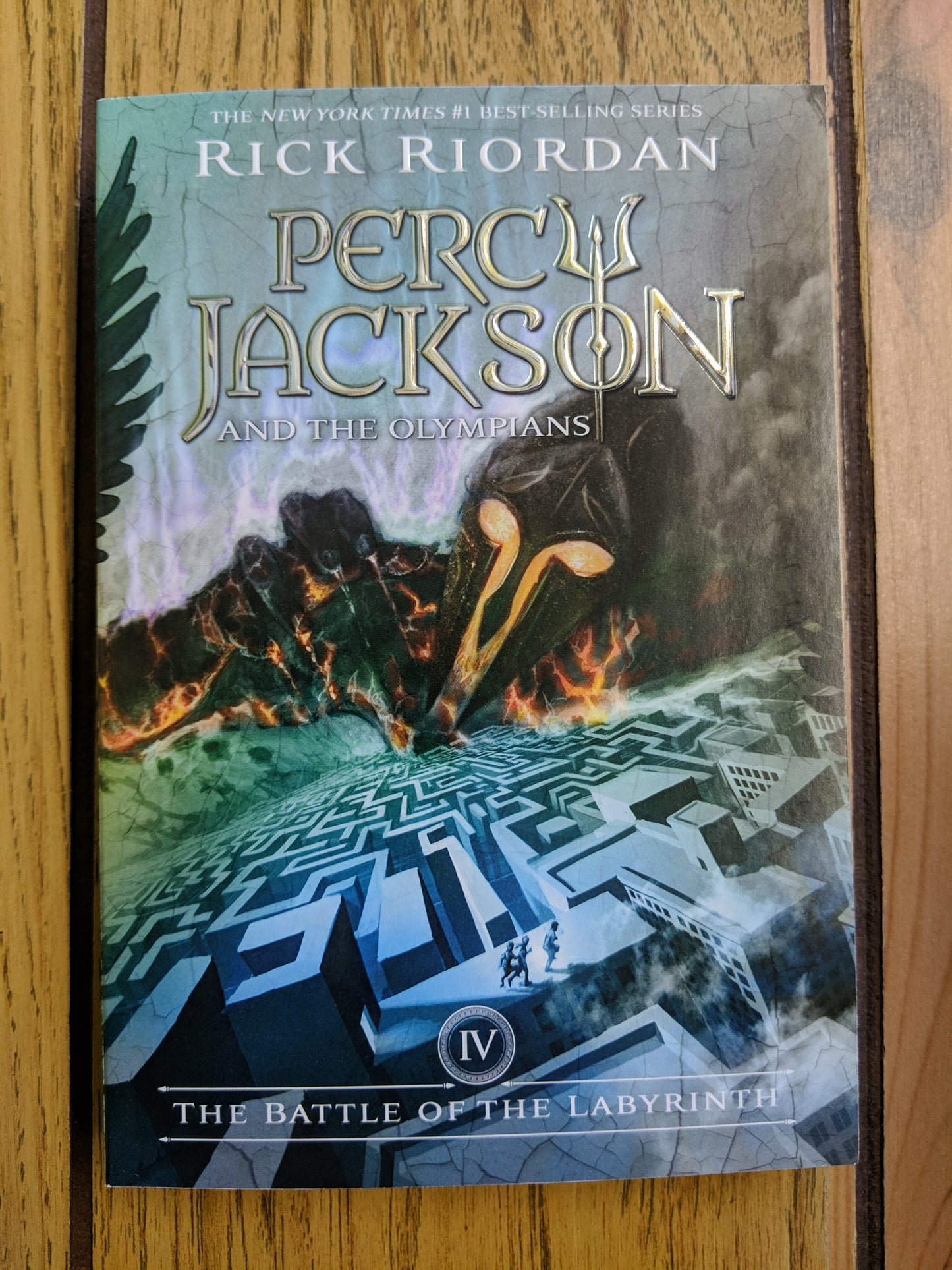 Percy Jackson and the Olympians: The Battle of the Labyrinth (#4)