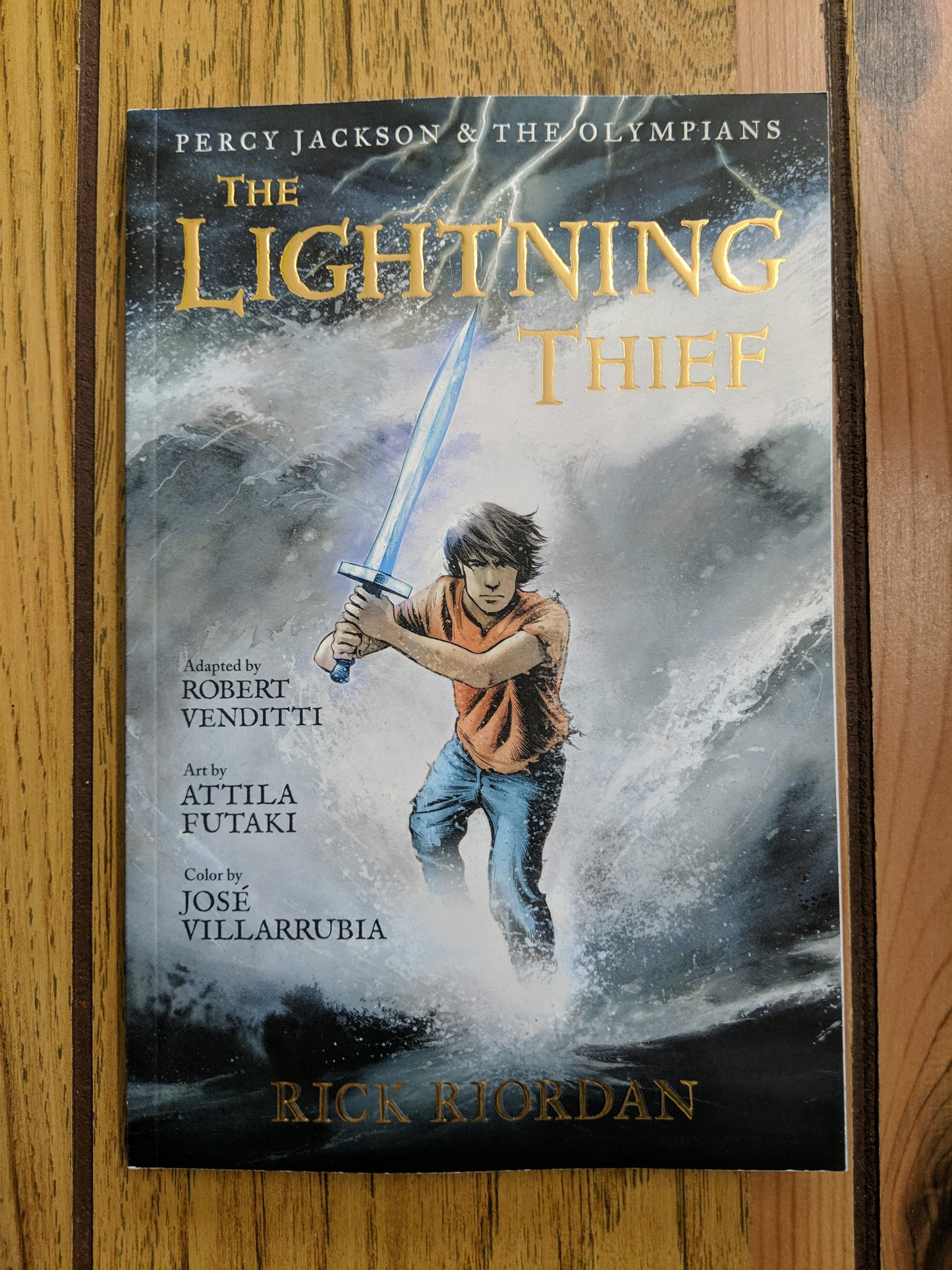 The Lightning Thief: The Graphic Novel (Percy Jackson & the Olympians #1)