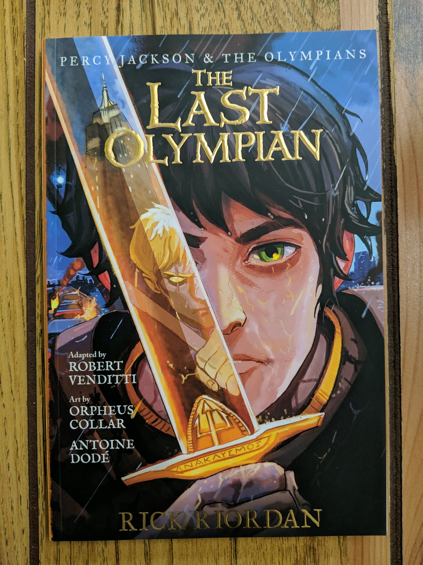 The Last Olympian: The Graphic Novel (Percy Jackson & the Olympians #5)
