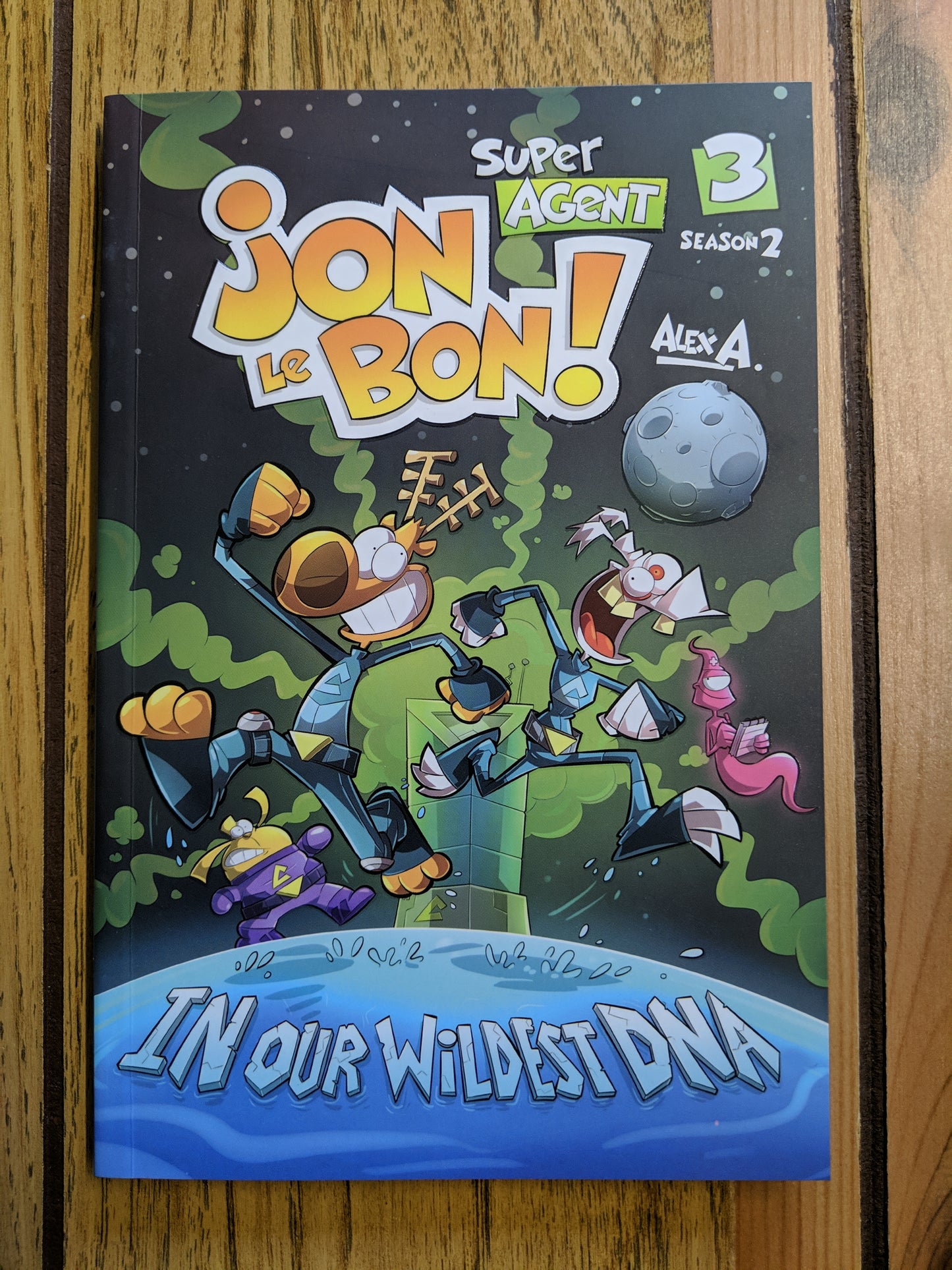 Super Agent Jon Le Bon! Season 2 #3: In Our Wildest DNA