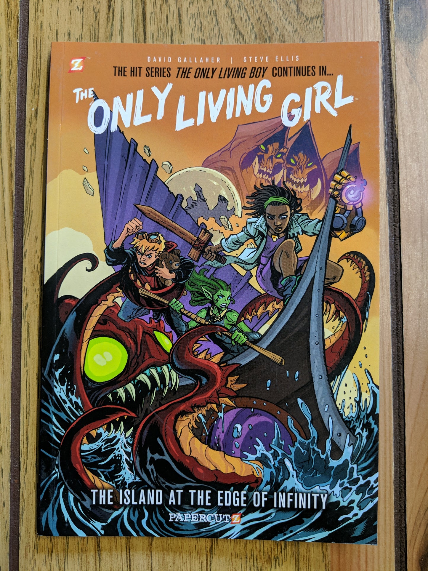 The Only Living Girl: The Island at the Edge of Infinity (#1)