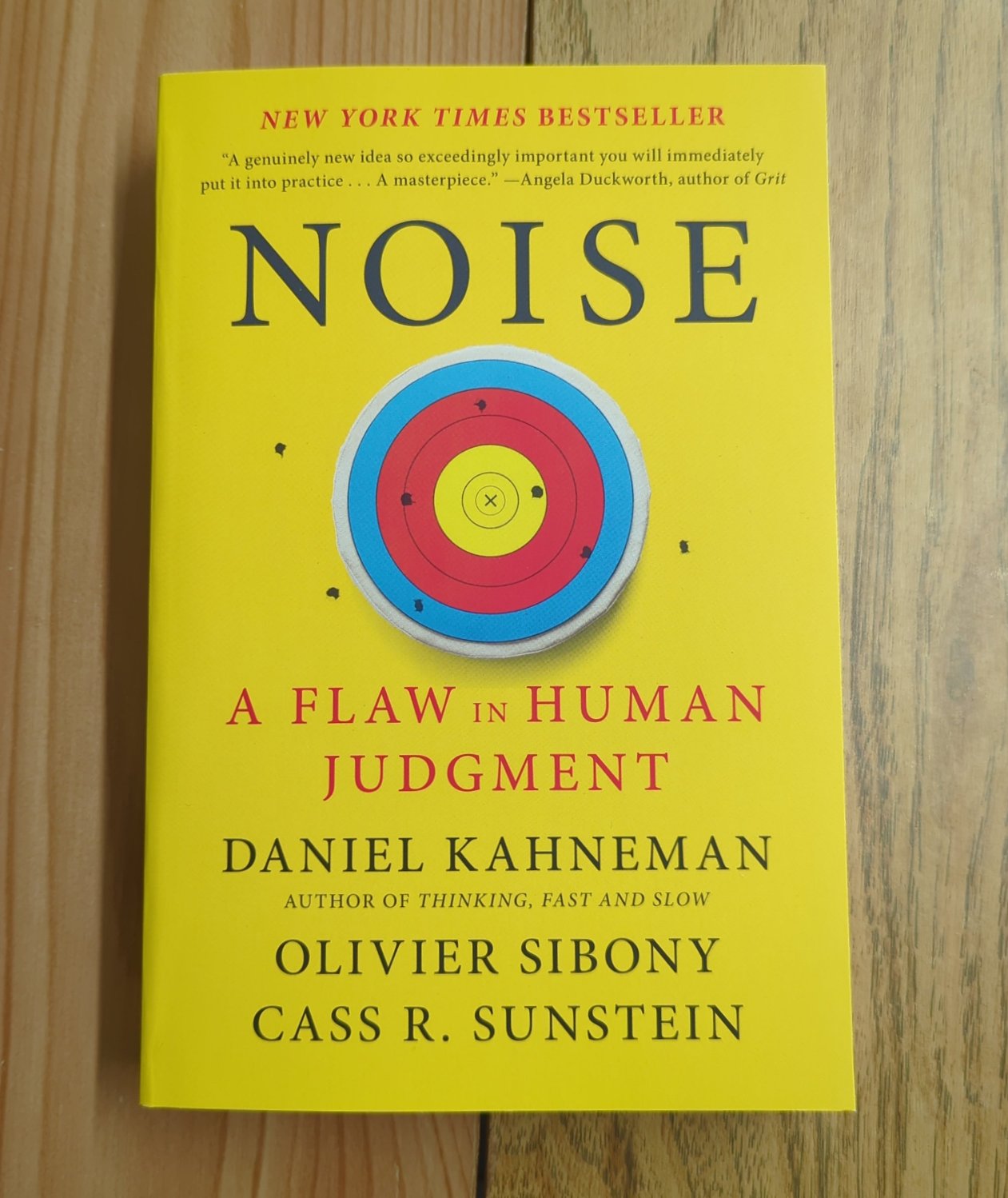 Noise: A Flaw in Human Judgement