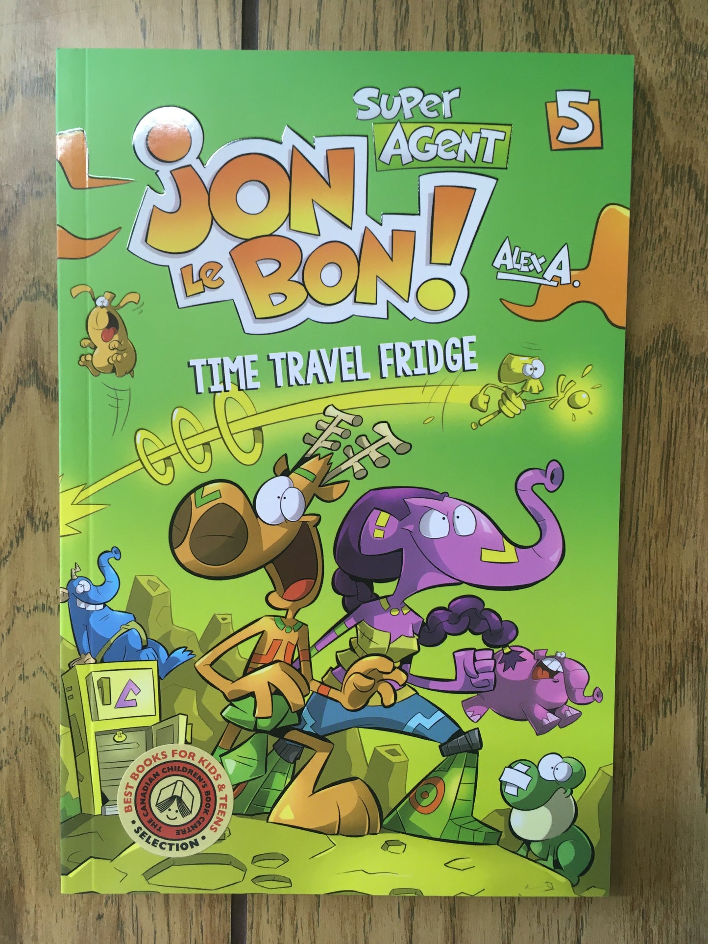 Super Agent Jon Le Bon! #5: Time Travel Fridge