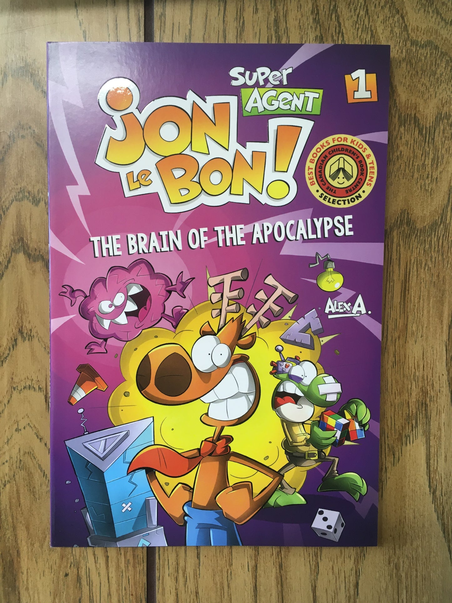 Super Agent Jon Le Bon! #1: The Brain of the Apocalypse