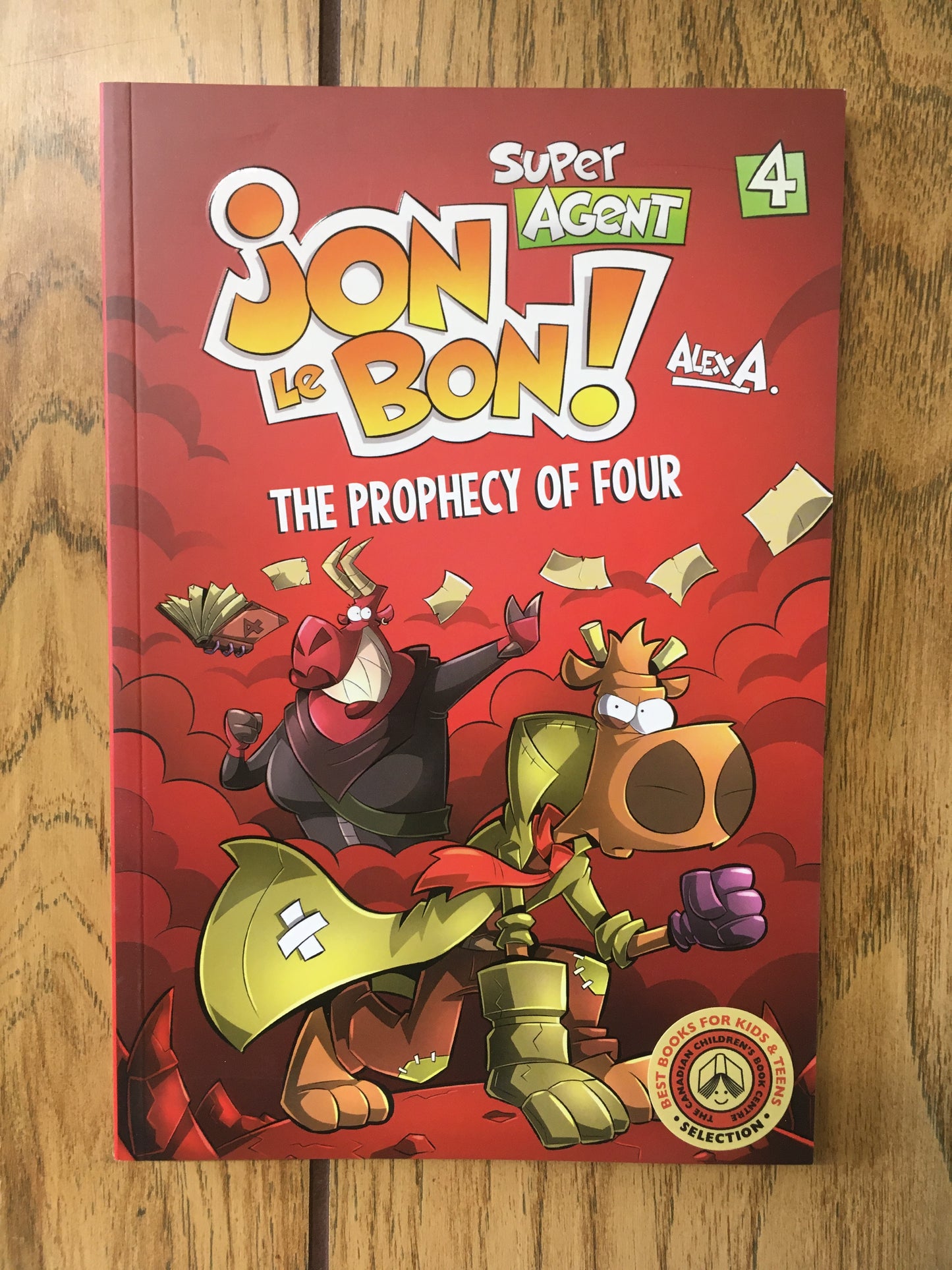 Super Agent Jon Le Bon! #4: The Prophecy of Four