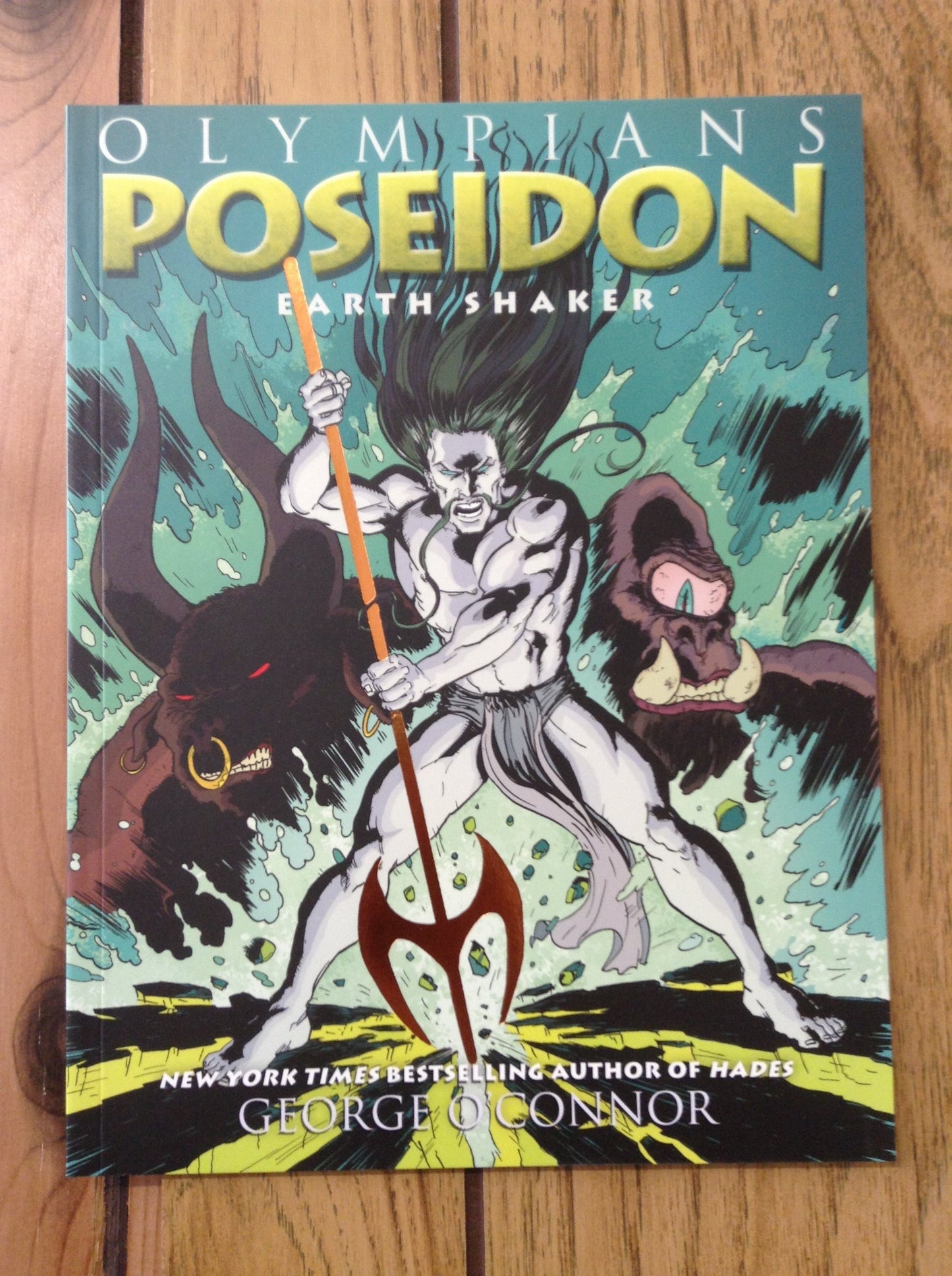 Poseidon: Earth Shaker (Olympians Vol 5)