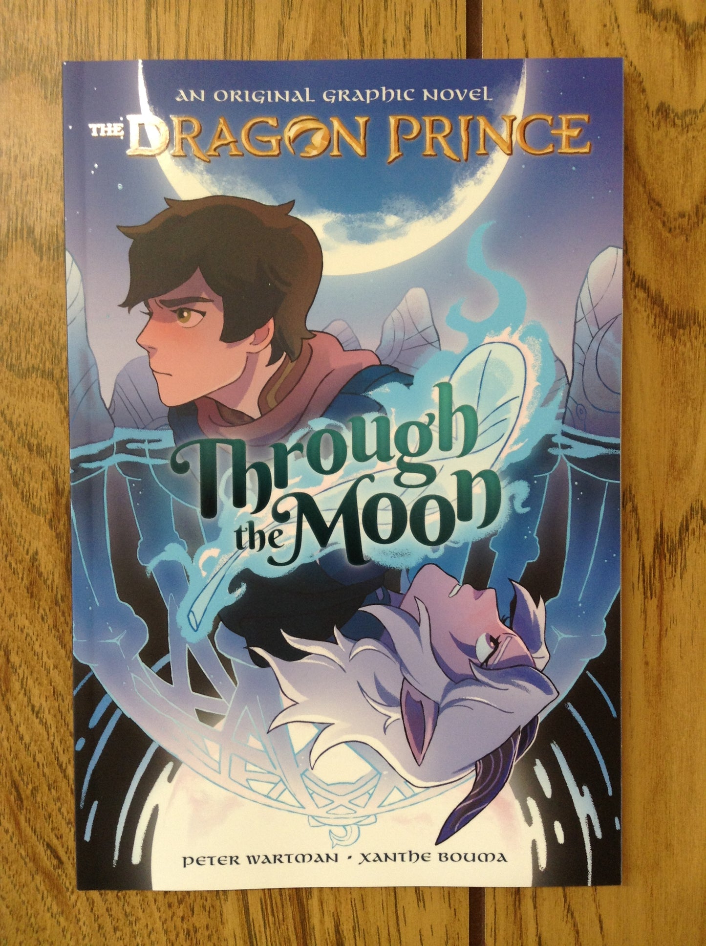 Through the Moon: A Graphic Novel (the Dragon Prince Graphic Novel #1)