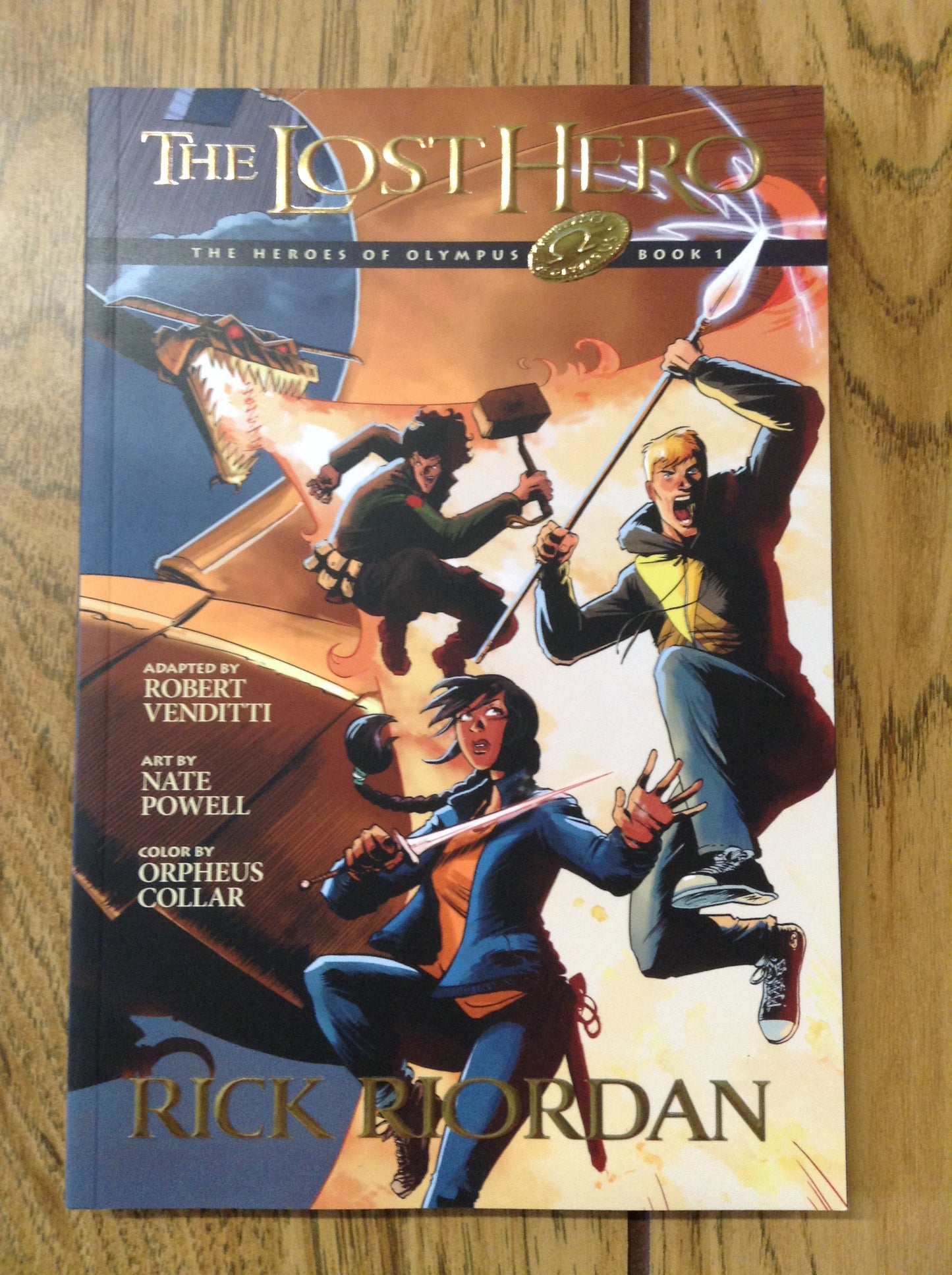 The Lost Hero (Heroes of Olympus Graphic Novels #1)