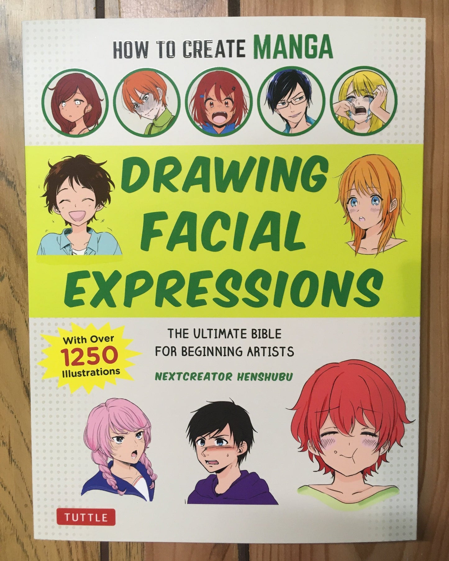 How To Create Manga: Drawing Facial Expressions: The Ultimate Bible For Beginning Artists