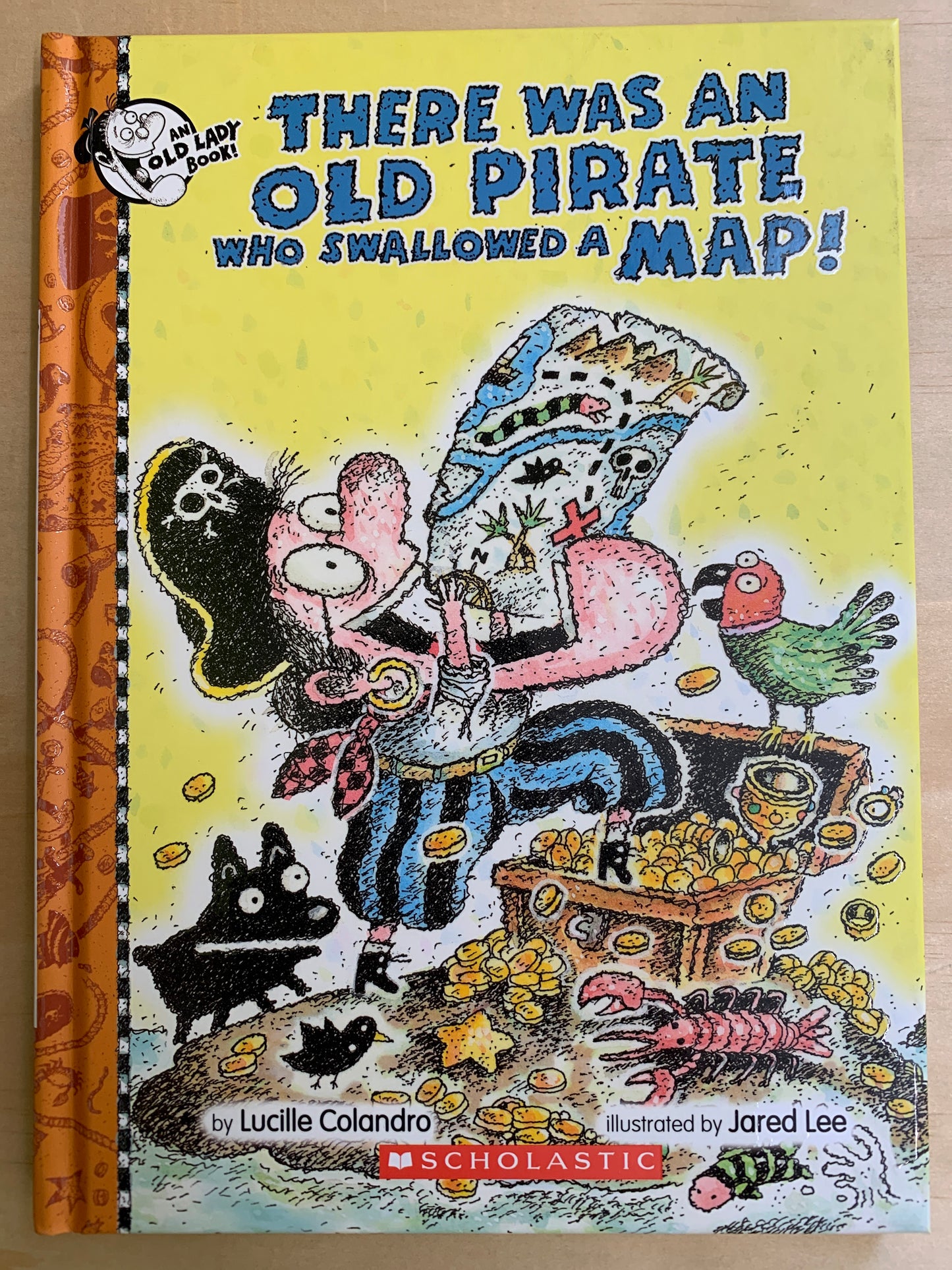 There Was An Old Pirate That Swallowed A Map