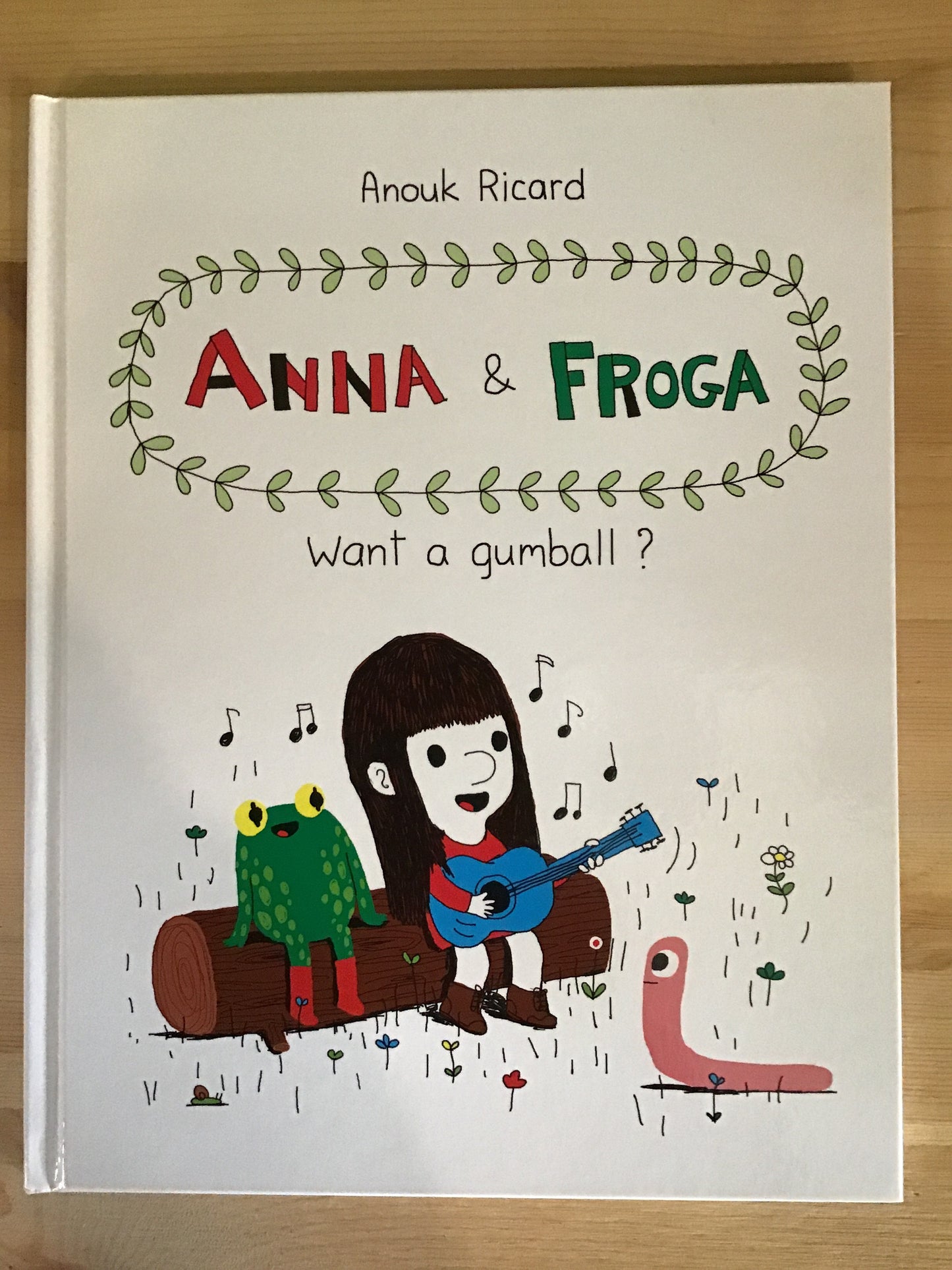 Anna & Froga: Want a gumball?