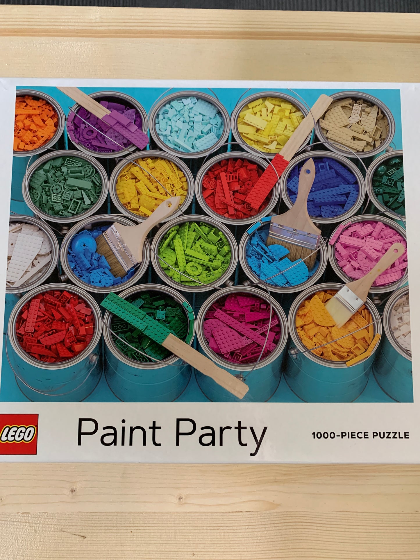 LEGO Paint Party: 1000 Piece Puzzle