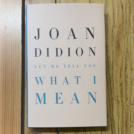 Let Me Tell You What I Mean