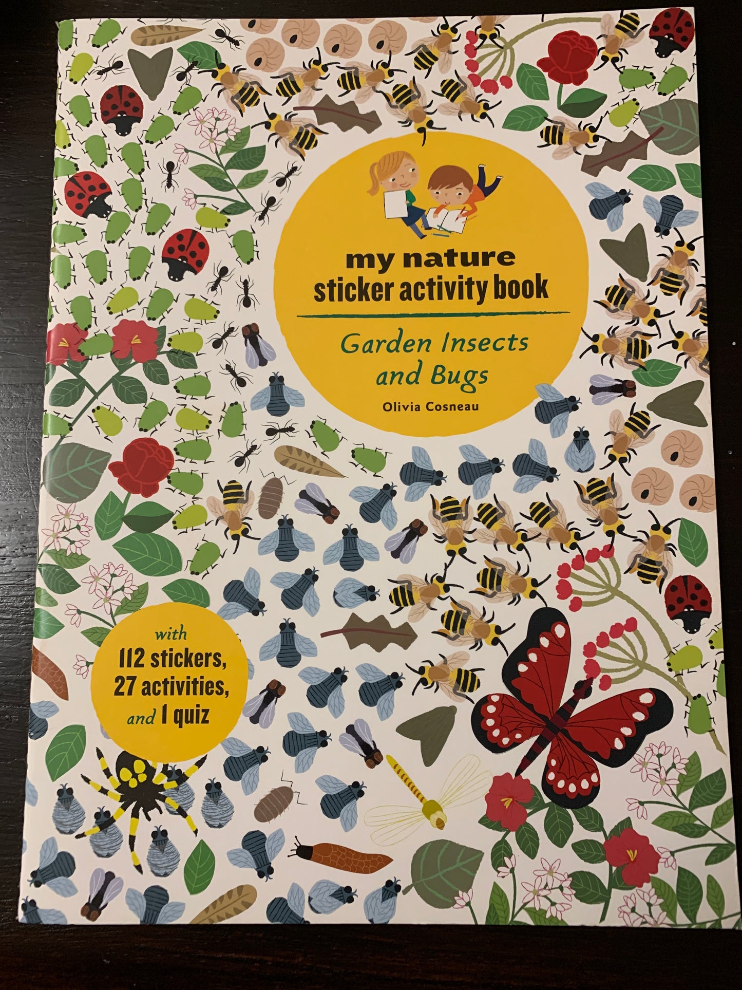 My Nature Sticker Activity Book: Garden Insects and Bugs