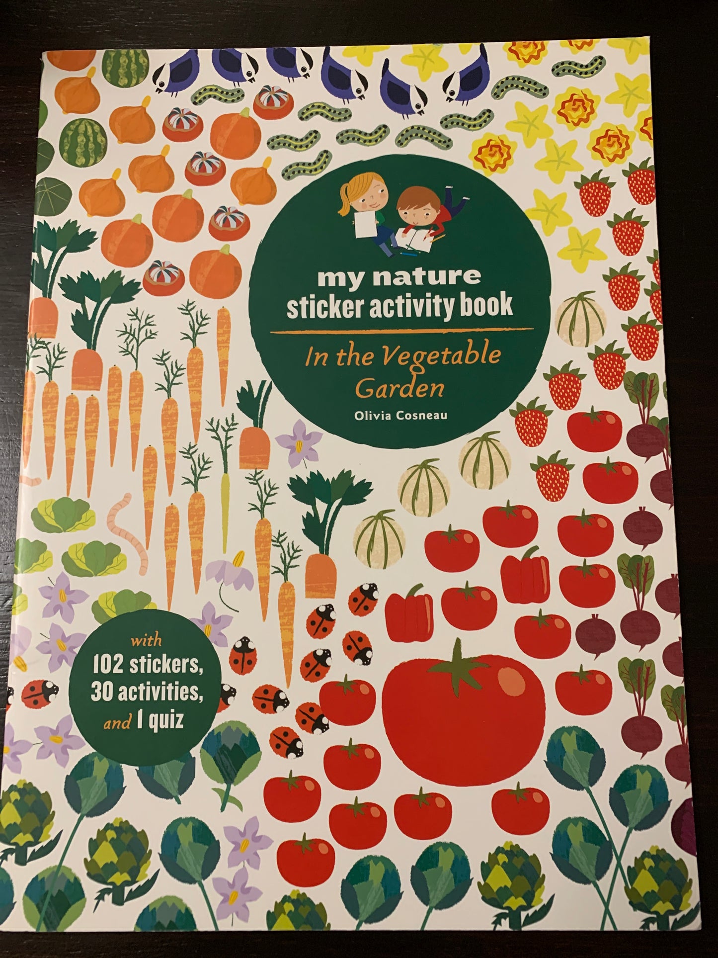 My Nature Sticker Activity Book: In the Vegetable Garden